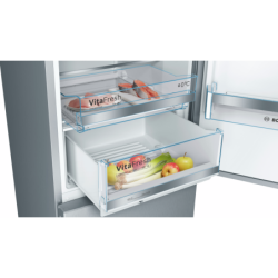 Bosch KGE39ALCA Freistehende Kühl-Gefrier-Kombination mit Gefrierbereich unten