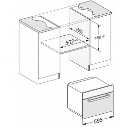 Miele M 7140 TC ED/C Mikrowelle – 900W, 46L Garraum, DirectSensor S