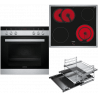 Siemens Einbauherd-Set MKE2KA175 mit 3D Heißluft Plus