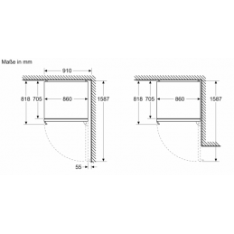 Bosch KGP86AXB0N: XXL Kühl-Gefrierkombination mit No Frost