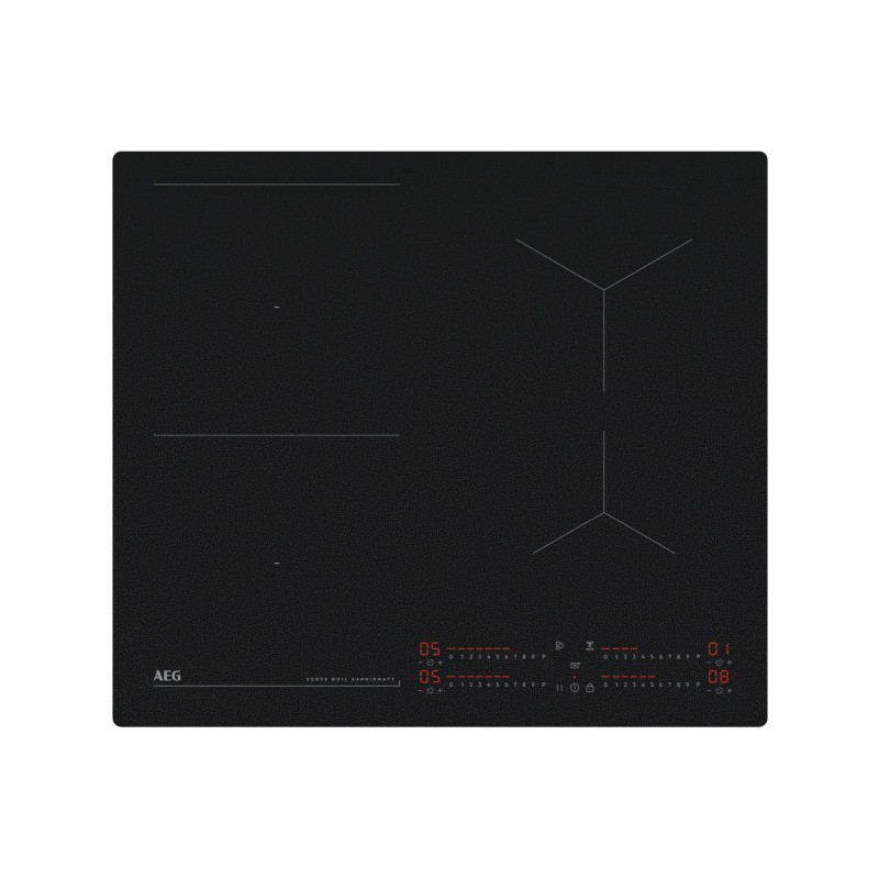 AEG TI64IB1BIZ autarkes Induktionskochfeld 60 cm, Bridge & Hob²Hood