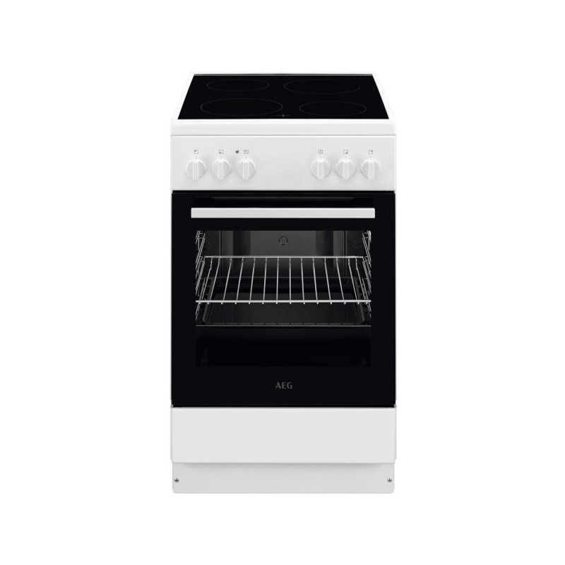 AEG CCB50090BW Standherd 50 cm Weiß Glaskeramik EEK A