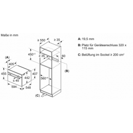 Siemens CM724G1B1: Einbaubackofen mit Mikrowelle, Sprachsteuerung & Home Connect