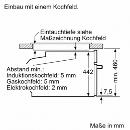 Siemens CM724G1B1: Einbaubackofen mit Mikrowelle, Sprachsteuerung & Home Connect