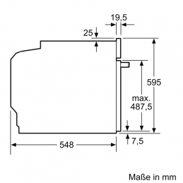 Neff Einbaubackofen-Set E2CCG6AK3 + M16SRF0M0 + Z11TI15X0 | Pyrolyse, CircoTherm