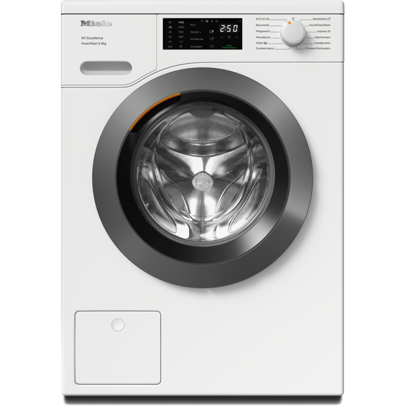 Miele WEB365WPS PWasch8KG Waschmaschine: 8 kg, App-Steuerung, QuickPowerWash