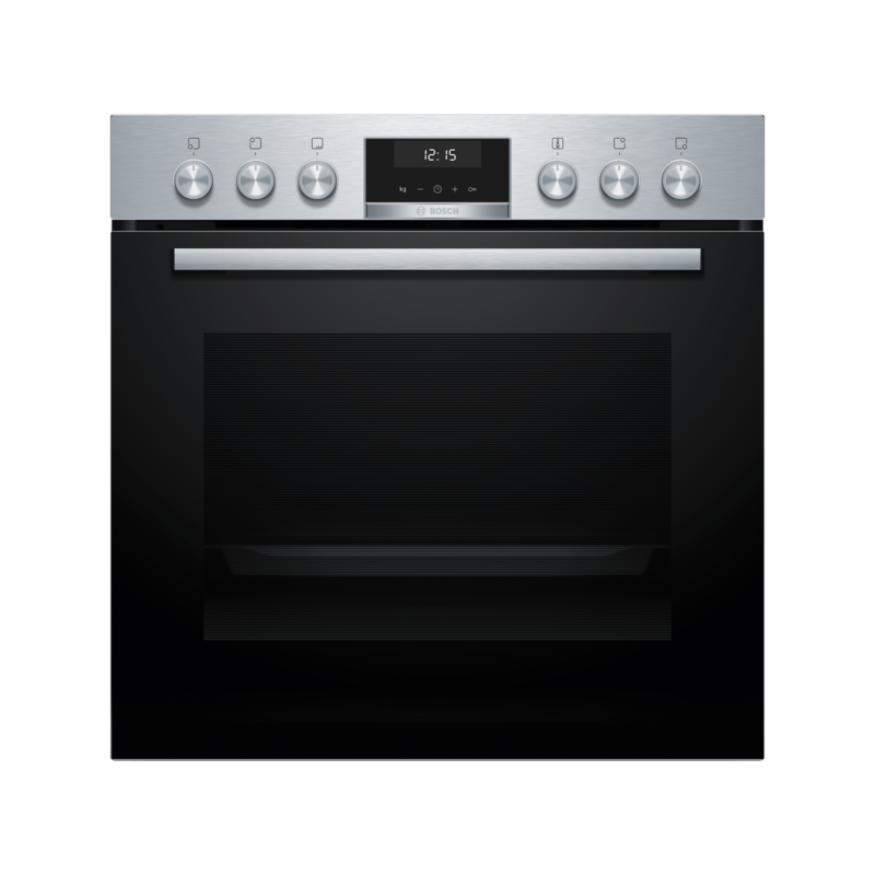 Bosch Einbauherd HEG537BS4+NKN64RGA2E mit 3D Heißluft & A+
