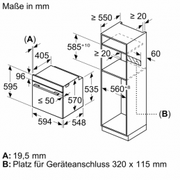 Neff B2CCJ7AK3 + Z11TI15X0 Einbaubackofen | CircoTherm, Pyrolyse, Air-Fry