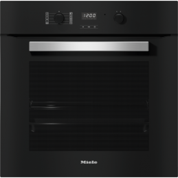 Miele H2455 B Einbaubackofen in Obsidianschwarz | 76 Liter, PerfectClean