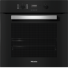Miele H2455 B Einbaubackofen in Obsidianschwarz | 76 Liter, PerfectClean