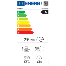 Siemens WR47B2C90 Wäschetrockner | 9 kg, Energieklasse A, leise