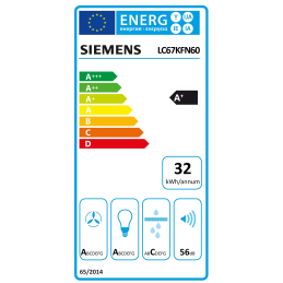 Siemens LC67KFN60 Schrägesse 60 cm iQdrive cookConnect A+