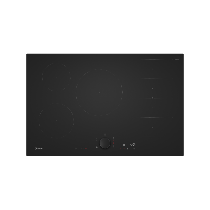 Neff T68NUV4A0+Z943SE0 Flex-Induktionskochfeld mit Twist Pad