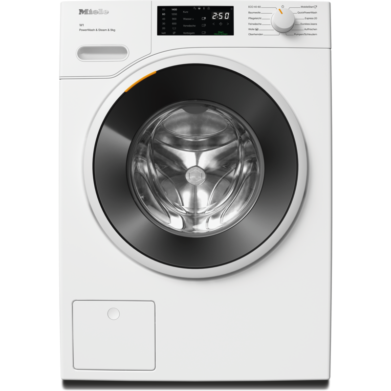 Miele WWD380WPS Waschmaschine – 9 kg, A-20%, Miele@home, SteamCare