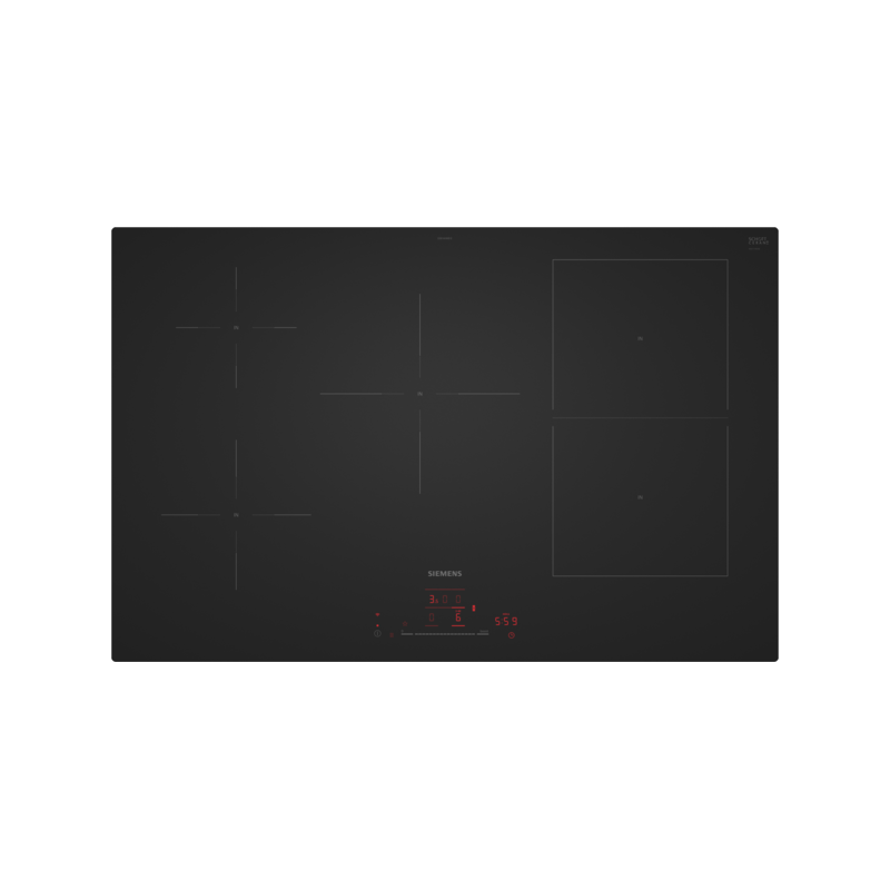 Siemens ED81AHWB1E Kombi-Induktionskochfeld 80 cm mit Home Connect