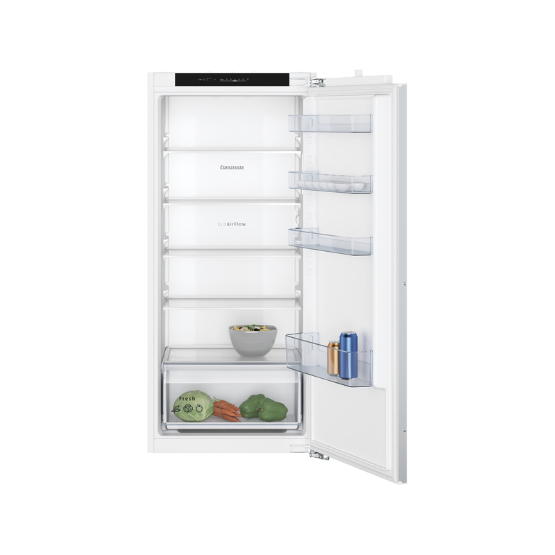 Constructa CK141EFE0 Einbaukühlschrank - 204 Liter, leise, EcoAirFlow