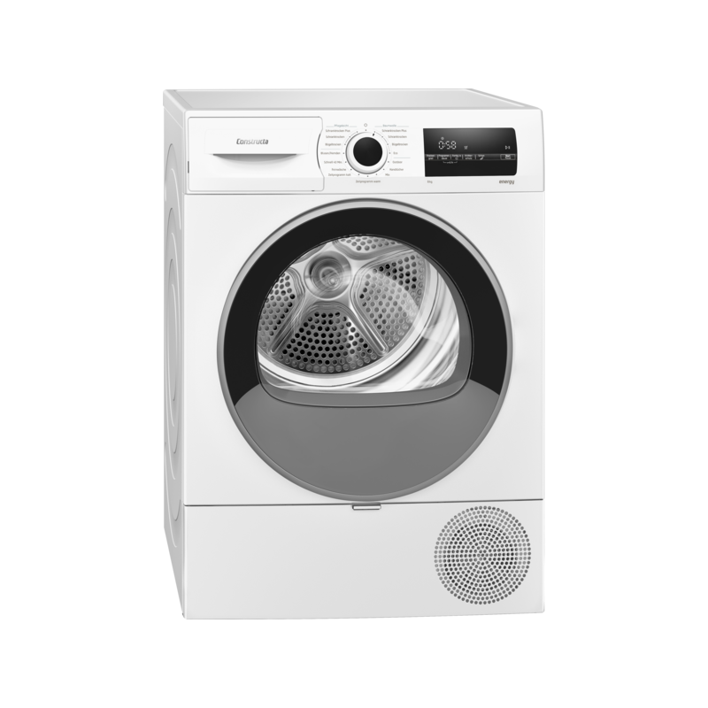 Constructa CWK6R204 Wärmepumpentrockner | 8 kg, Super 40 Programm