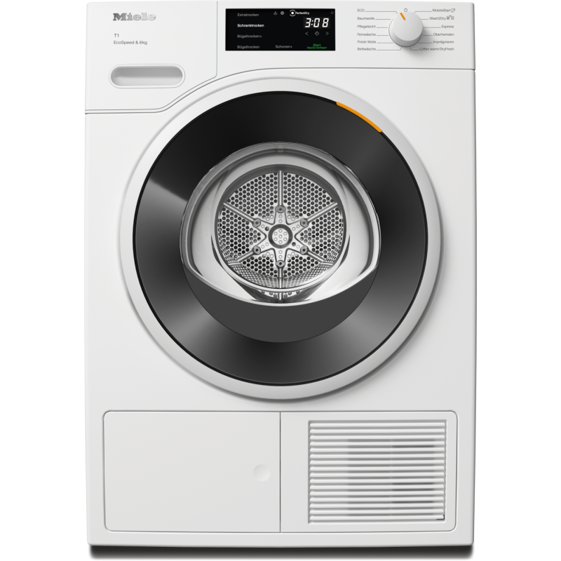 Miele 12694330 TWC640WP EcoSpeed&8kg T1 Wärmepumpentrockner