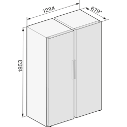 Miele 12430970 KS 4383 DD Stand-Kühlschrank