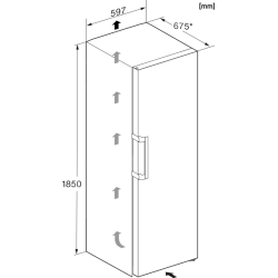 Miele 12430970 KS 4383 DD Stand-Kühlschrank