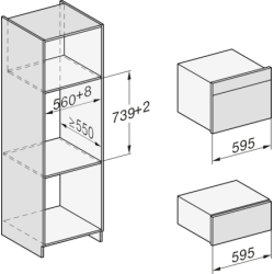 Miele 12099670 DGC 7440 HC Pro Kompakt-Dampfbackofen