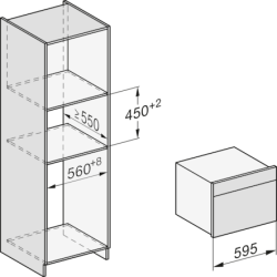 Miele 12099670 DGC 7440 HC Pro Kompakt-Dampfbackofen