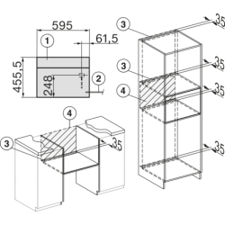 Miele 12099670 DGC 7440 HC Pro Kompakt-Dampfbackofen