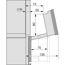 Miele 12099670 DGC 7440 HC Pro Kompakt-Dampfbackofen