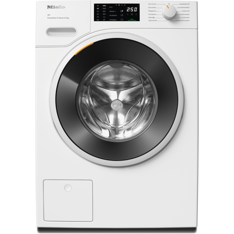 Miele 12703620 WWD380 WPS PWash&Steam&9kg W1 Waschmaschine Frontlader