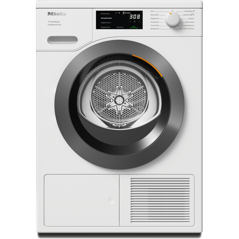 Miele 12703910 TEC645WP EcoSpeed&8kg T1 Wärmepumpentrockner