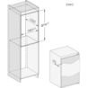 Miele 12269790 K 7128 D Einbau-Kühlschrank 88cm Nischenhöhe