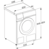 Miele 12703580 WEB365 WPS PWash&8kg W1 Waschmaschine Frontlader
