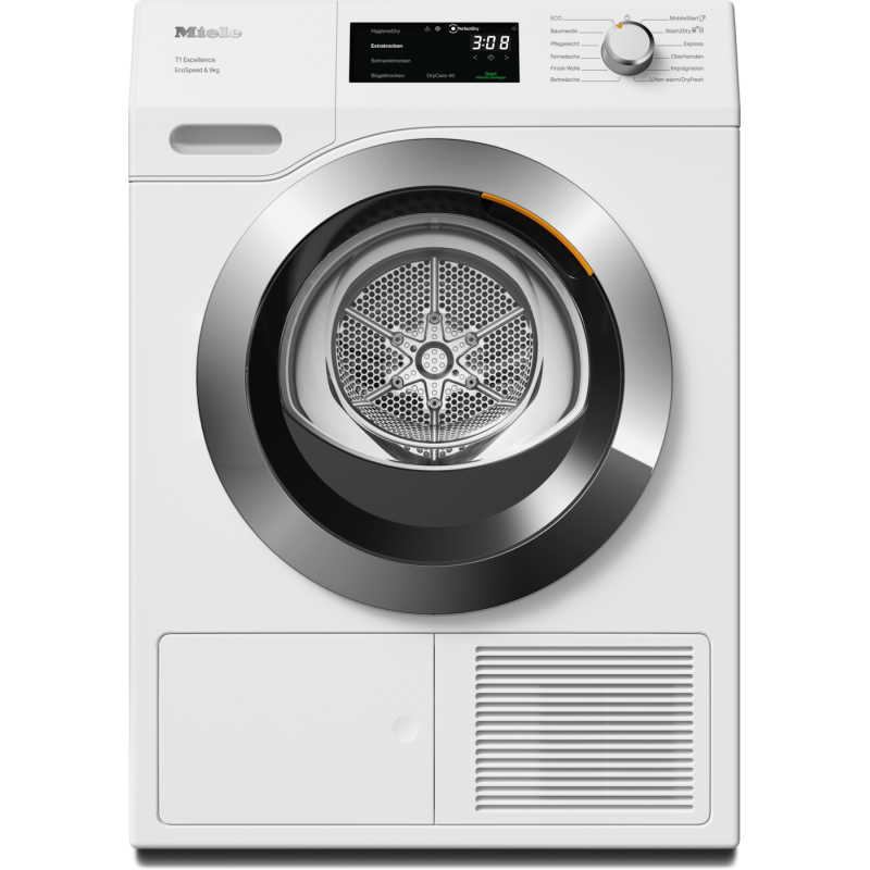Miele 12772870 TEH795WP EcoSpeed&9kg T1 Wärmepumpentrockner