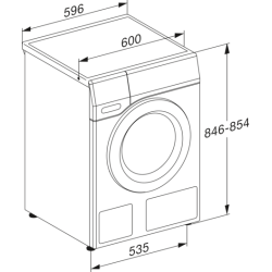 Miele 12717780 WEJ895 WPS PWash&TDos&Steam W1 Waschmaschine Frontlader