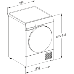 Miele 12698890 TQ 1000 WP Nova Edition T2 Wärmepumpentrockner