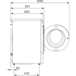Miele 12698670 WQ 1000 WPS Nova Edition W2 Waschmaschine Frontlader