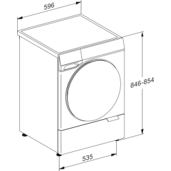 Miele 12698670 WQ 1000 WPS Nova Edition W2 Waschmaschine Frontlader