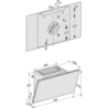 Miele 12533950 DAH 2860 Escala Wand-Dunstabzugshaube
