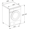 Miele 11568330 WTD165 WPM 8/5kg WT1 Waschtrockner