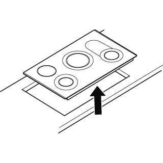 Typenschild Kochfeld