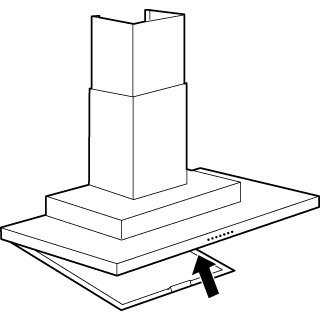 Typenschild Dunstabzugshaube