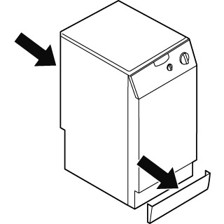 Typenschild Waschmaschine